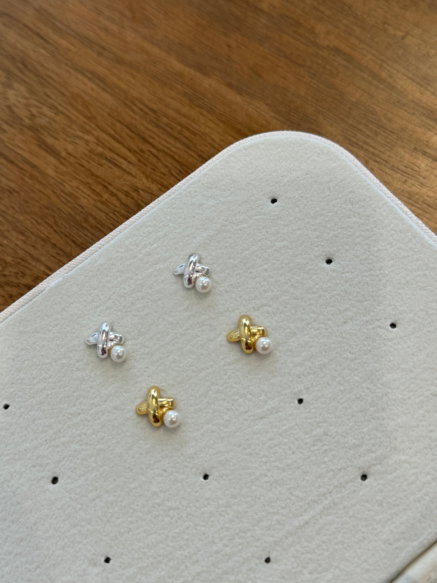 Cross earrings