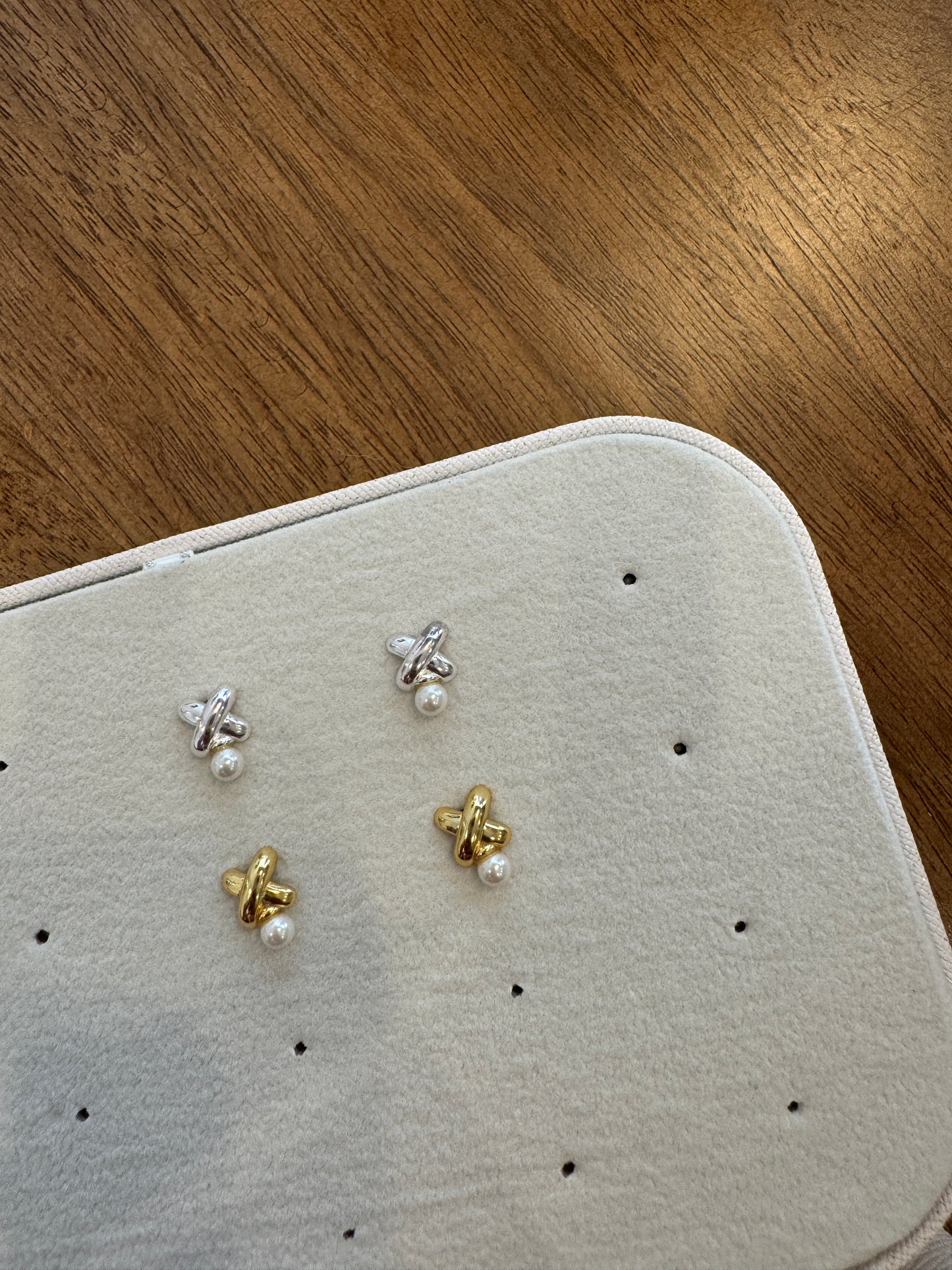 Cross earrings